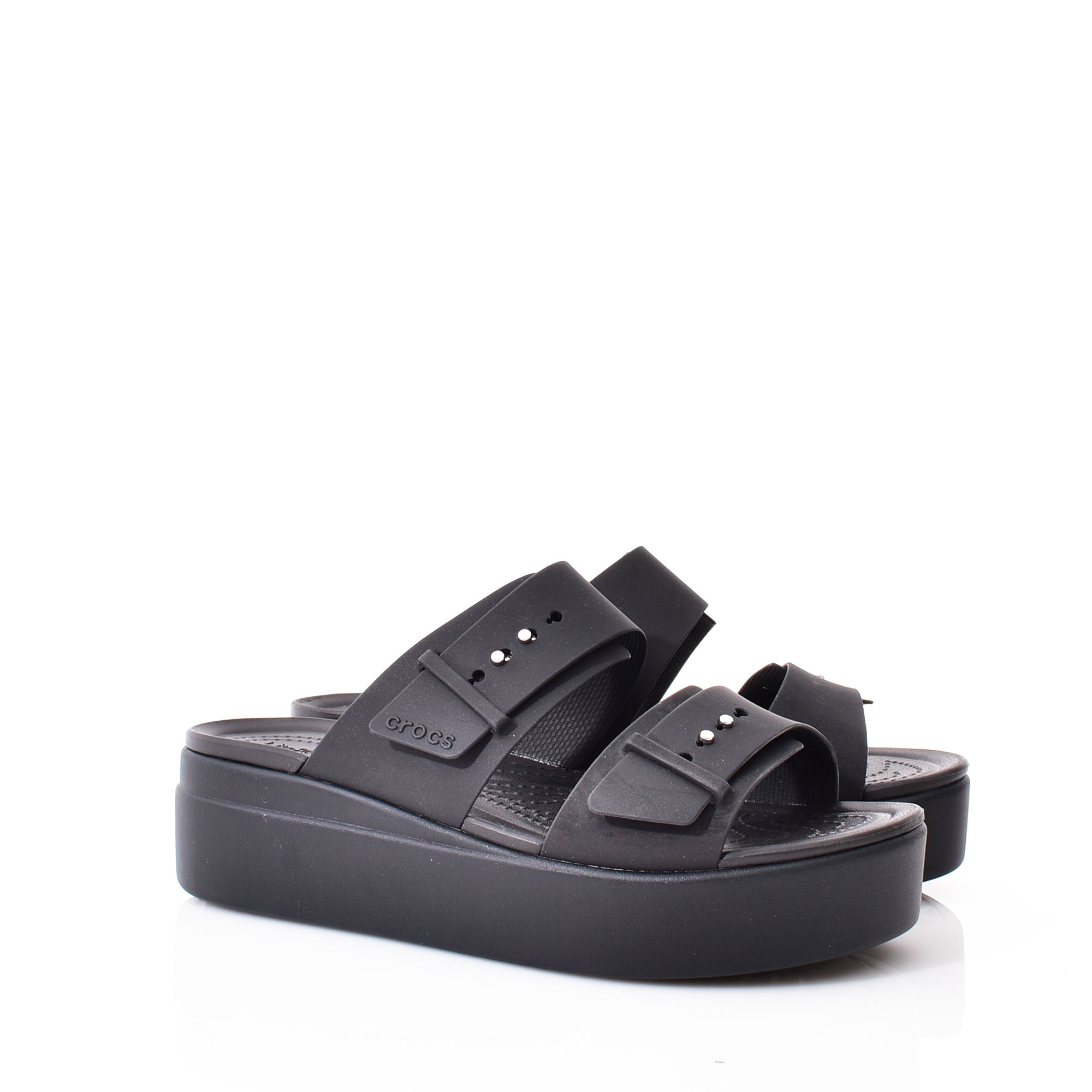 CROCS BROOKLYN BUCKLE LOWWDG - 207431-001 | DION shop DION Shop