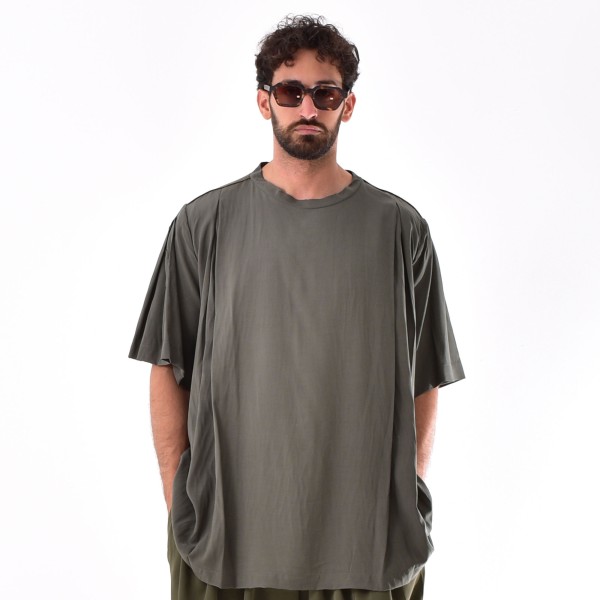 LOOSE T-SHIRT WITH ZIPER