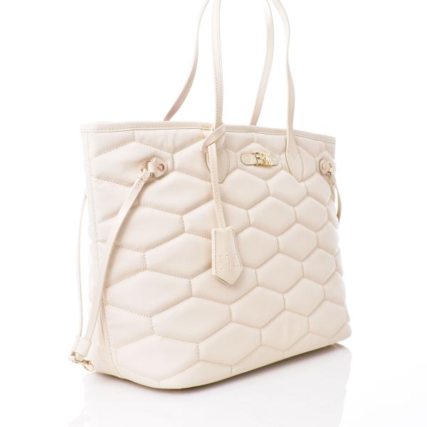 WATER REPELLENT SATIN HANDBAG