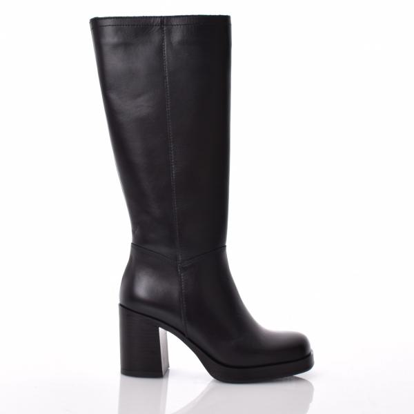 HIGHT HEEL LEATHER BOOT