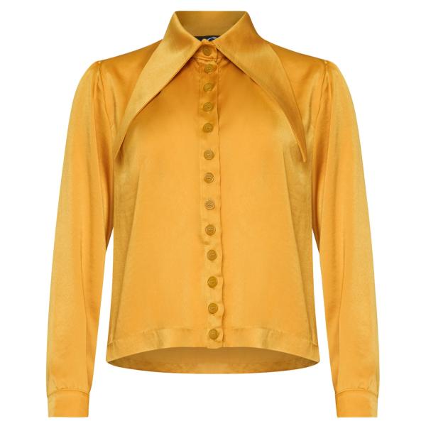 SHIRT WITH LONG COLLAR